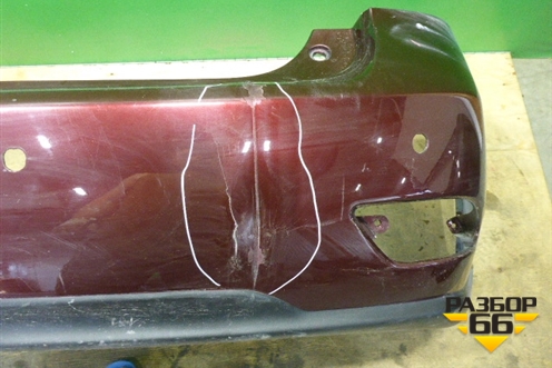 Бампер задний (под парктроник) (5215948100) для Lexus RX 300 c 2009-2015г (РХ)