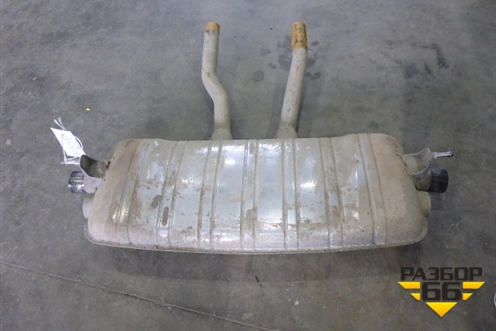 Глушитель задняя часть (7L6253609AJ) для Volkswagen Touareg с 2010-2018г (Туарег)