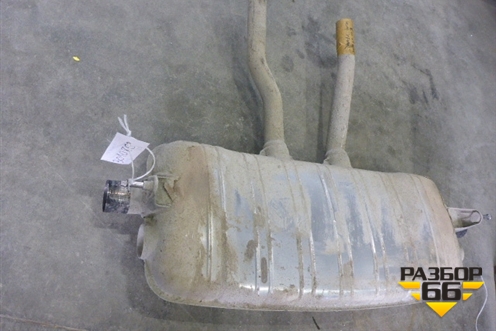 Глушитель задняя часть (7L6253609AJ) для Volkswagen Touareg с 2010-2018г (Туарег)