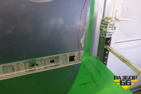 Дверь передняя левая (3х дверный кузов) (9002AN) для Peugeot 207 с 2006-2015г