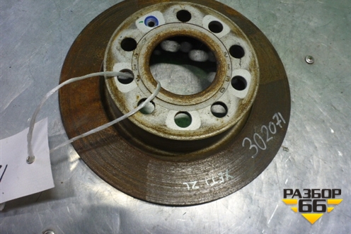 Диск тормозной задний для Skoda Yeti с 2009г (Етти)