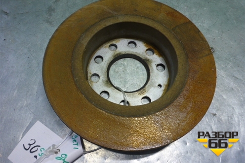 Диск тормозной задний для Skoda Yeti с 2009г (Етти)