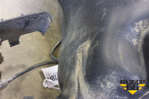 Бак топливный (9649504880) для Peugeot 207 с 2006-2015г