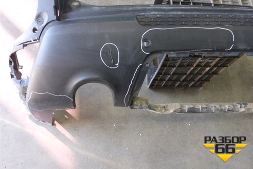 Бампер задний (под парктроник) (DK6217F954AC) для Land Rover Range Rover Sport с 2013-2022г (Спорт)