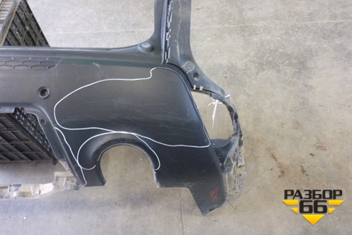 Бампер задний (под парктроник) (DK6217F954AC) для Land Rover Range Rover Sport с 2013-2022г (Спорт)