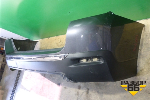 Бампер задний (5215948170) для Toyota Highlander с 2007-2013г (Хайлендер)