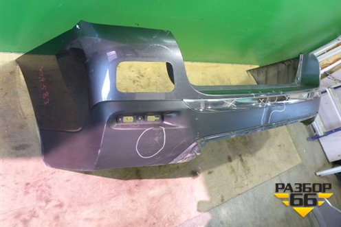 Бампер задний (5215948170) для Toyota Highlander с 2007-2013г (Хайлендер)