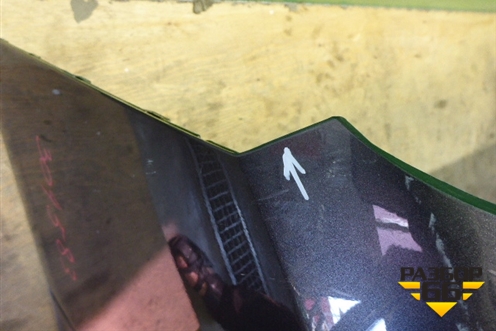 Бампер задний (5215948170) для Toyota Highlander с 2007-2013г (Хайлендер)