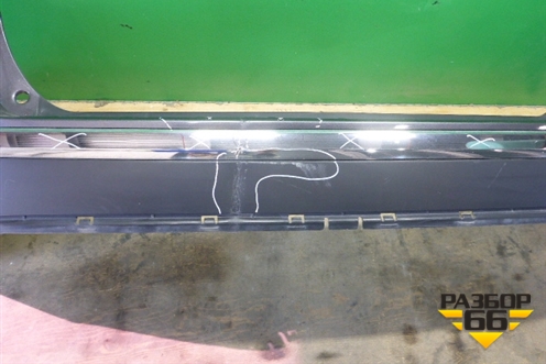 Бампер задний (5215948170) для Toyota Highlander с 2007-2013г (Хайлендер)