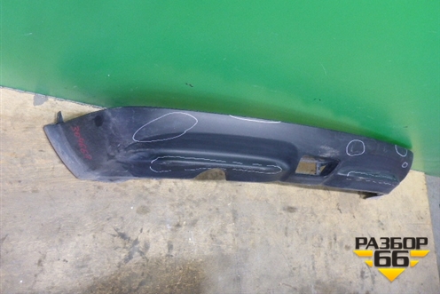 Юбка заднего бампера (до 2014г) (850B21KA1A) для Nissan Juke (F15) с 2010-2019г (Жук)