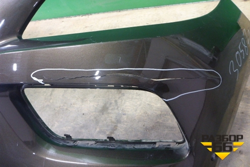 Бампер передний (без юбки под парктроник) (A1668800940) для Mercedes Benz ML-Klass W166 c 2011г (МЛ)