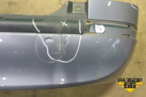 Бампер задний (90580820) для Opel Zafira A с 1999-2005г (Зафира А)