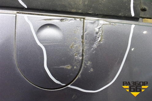 Бампер задний (90580820) для Opel Zafira A с 1999-2005г (Зафира А)