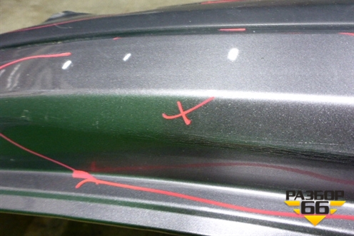 Бампер задний (85022JD00H) для Nissan Qashqai (J10E) с 2006-2013г (Кашкай)