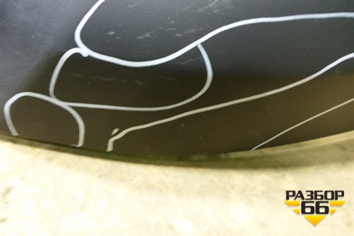 Юбка переднего бампера (после 2015г под накладку) (5241142030) для Toyota Rav-4 с 2012-2019г (Рав 4)