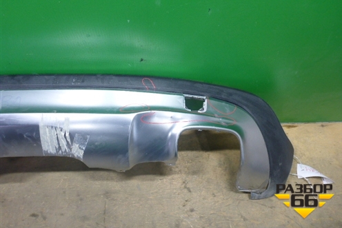 Бампер задний нижняя часть (с юбкой AMG) (A1568850925) для Mercedes Benz GLA-Klass X156 с 2014г (ГЛА)