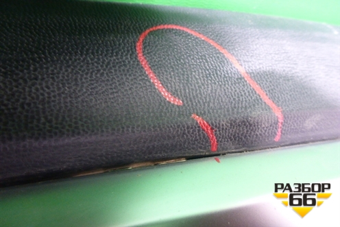 Бампер задний нижняя часть (с юбкой AMG) (A1568850925) для Mercedes Benz GLA-Klass X156 с 2014г (ГЛА)