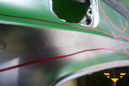 Бампер задний нижняя часть (с юбкой AMG) (A1568850925) для Mercedes Benz GLA-Klass X156 с 2014г (ГЛА)