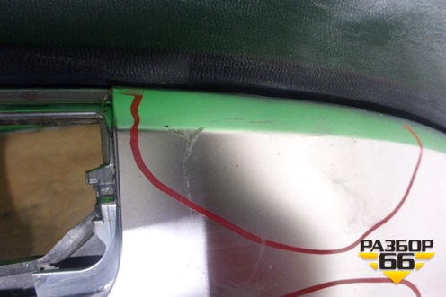 Бампер задний нижняя часть (с юбкой AMG) (A1568850925) для Mercedes Benz GLA-Klass X156 с 2014г (ГЛА)