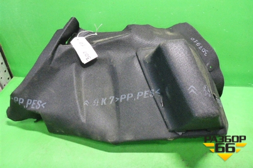 Обшивка багажника левая (нижняя 5-ти дверный кузов) (96462177ZD) для Citroen C4 с 2005-2011г (С4)