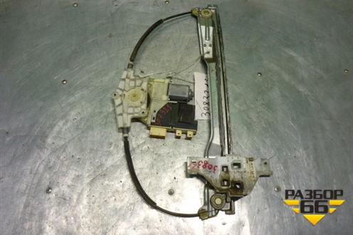 Стеклоподъёмник электрический передний левый (5-ти дверный кузов) (9657133680) для Citroen C4 с 2005-2011г (С4)