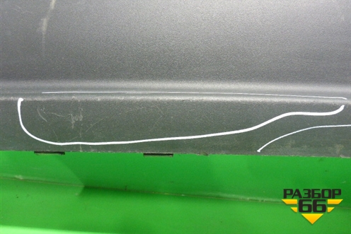 Юбка заднего бампера (До 2013г AMG) (A2078853725) для Mercedes Benz E-Klass C207 (купе) с 2009г (Е Купе)