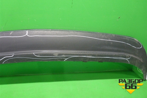 Юбка заднего бампера (До 2013г AMG) (A2078853725) для Mercedes Benz E-Klass C207 (купе) с 2009г (Е Купе)