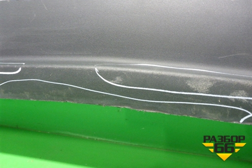 Юбка заднего бампера (До 2013г AMG) (A2078853725) для Mercedes Benz E-Klass C207 (купе) с 2009г (Е Купе)