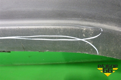 Юбка заднего бампера (До 2013г AMG) (A2078853725) для Mercedes Benz E-Klass C207 (купе) с 2009г (Е Купе)