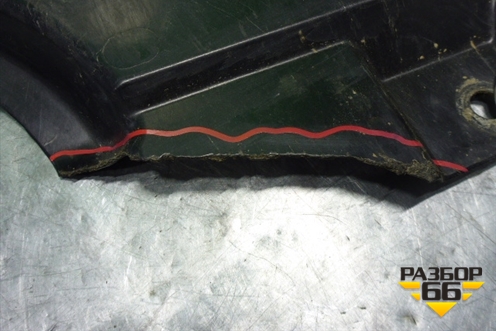 Пыльник двигателя боковой левый (A2465201523) для Mercedes Benz B-Klass W246 с 2012г (Б)