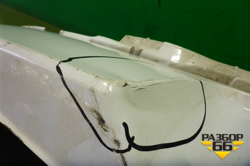 Бампер задний (5NU807421) для Volkswagen Tiguan с 2011-2016г (Тигуан)