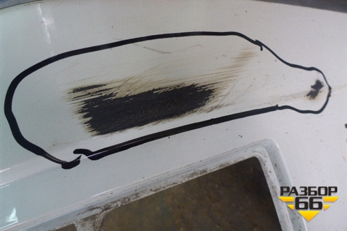 Бампер задний (до 2012г под парктроник) (A2048851525) для Mercedes Benz GLK-Klass X204 с 2008г (ГЛК)