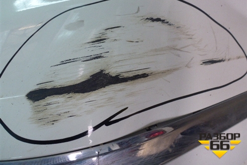 Бампер задний (до 2012г под парктроник) (A2048851525) для Mercedes Benz GLK-Klass X204 с 2008г (ГЛК)