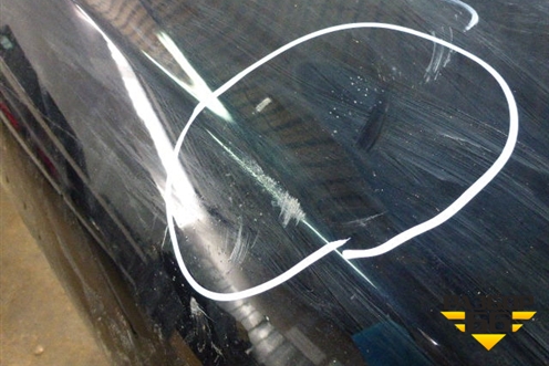 Бампер задний (под парктроник) для Lexus ES (SV40) с 2006-2012г (ЕС)