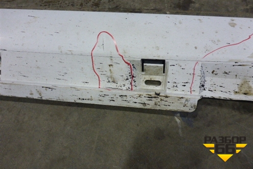 Накладка на порог наружная правая (до 2012г) (3C8853856B) для Volkswagen Passat-CC с 2008г (Пассат ЦЦ)