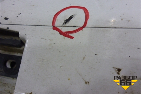 Накладка на порог наружная правая (до 2012г) (3C8853856B) для Volkswagen Passat-CC с 2008г (Пассат ЦЦ)