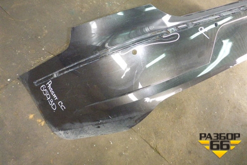 Бампер задний (без юбки после 2012г под парктроник) для Volkswagen Passat-CC с 2008г (Пассат ЦЦ)