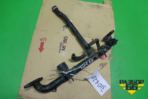 Трубка системы охлаждения (2.8л ACK на ГБЦ металлическая) для Audi A8 с 1998-2003г (А8)