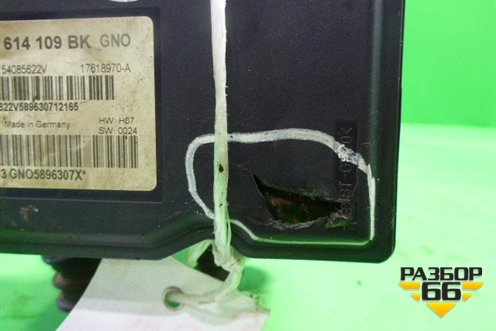 Блок ABS (3AA614109BK) для Volkswagen Passat-CC с 2008г (Пассат ЦЦ)