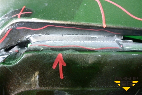 Бампер передний (без юбки AMG под парктроник и омыватели) (A1668803140) для Mercedes Benz ML-Klass W166 c 2011г (МЛ)