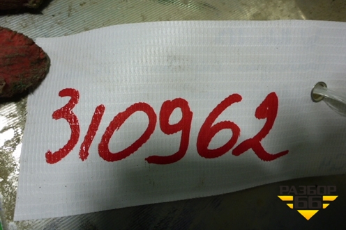 Накладка переднего бампера нижняя (AMG) (A1668858625) для Mercedes Benz ML-Klass W166 c 2011г (МЛ)