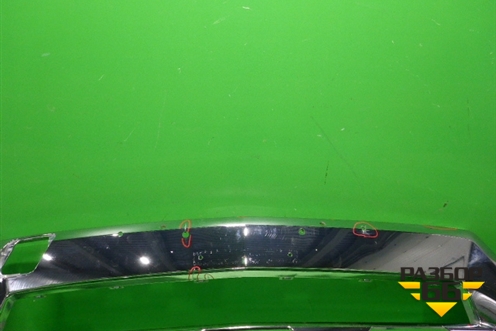 Накладка переднего бампера нижняя (AMG) (A1668858625) для Mercedes Benz ML-Klass W166 c 2011г (МЛ)