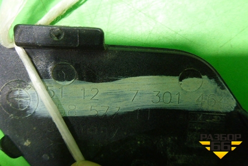 Заглушка в задний бампер (51127301464) для BMW 3-серия F30/F31 с 2011г