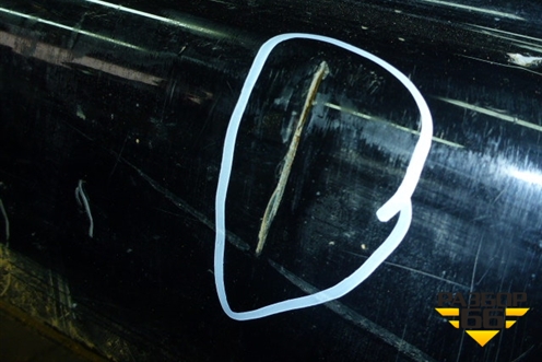 Бампер задний (под парктроник) (A2198800171) для Mercedes Benz CLS C219 с 2004-2010г (ЦЛС)