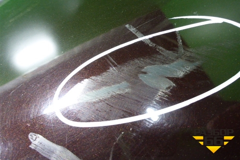 Бампер задний (до 2012г под парктроник) (A2048851525) для Mercedes Benz GLK-Klass X204 с 2008г (ГЛК)