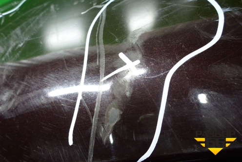 Бампер задний (до 2012г под парктроник) (A2048851525) для Mercedes Benz GLK-Klass X204 с 2008г (ГЛК)