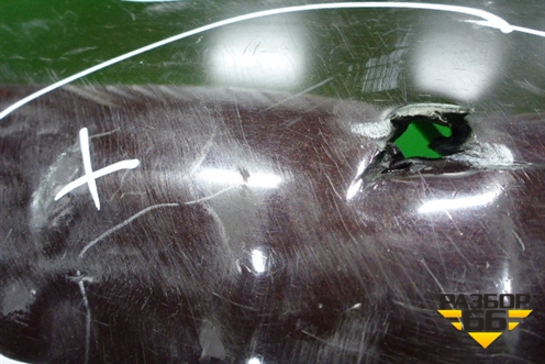 Бампер задний (до 2012г под парктроник) (A2048851525) для Mercedes Benz GLK-Klass X204 с 2008г (ГЛК)