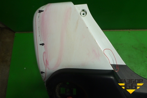 Бампер задний (85022JU14H) для Nissan X-Trail (Т31) с 2007-2014г (Хтраил)