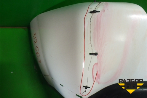 Бампер задний (85022JU14H) для Nissan X-Trail (Т31) с 2007-2014г (Хтраил)