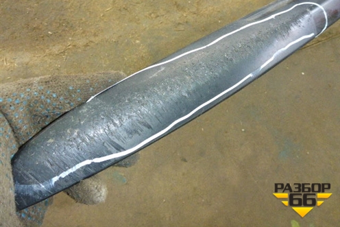 Рейлинг на крышу правый для Subaru Legacy Outback (BP9) с 2003-2009г (Легаси Аутбек)